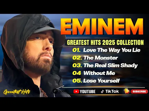 EMINEM Greatest Hits Full Album 2025 – Best Rap & Hip Hop Mix of All Time 🔥