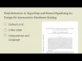 FlashAttention-4 Algorithm and Kernel Pipelining Co-Design for Asymmetric Hardware Scaling