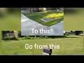 Home Depot Power Rake Rental Lawn recovery overseed