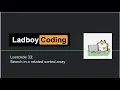 Leetcode 33 Search in a rotated sorted array English Python Binary Search Ladboy Coding