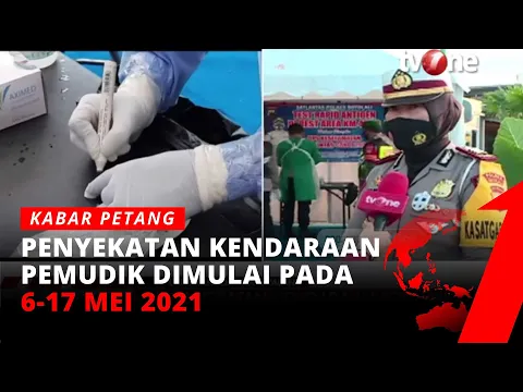 Antisipasi Pemudik Lebaran, Pengendara Wajib Swab Test di Rest Area Tol Solo-Semarang | tvOne