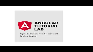 Angular 19 Reactive Forms FormGroup FormArray with Standalone Components Full Tutorial