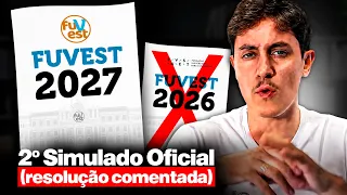 Resolução Simulado FUVEST Oficial #02 (Física e Matemática)