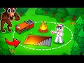 Download Lagu J'ai trouvé un PASSAGE Secret dans mon CAMP sur 99 Nuits dans la PIRE Forêt de Roblox !