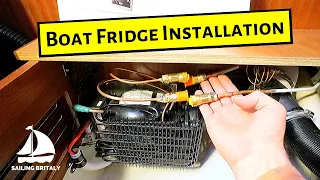 Isotherm Fridge – Step by Step Installation | ⛵ Sailing Britaly ⛵ [Boat Work]