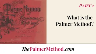 Palmer Method Intro Series - Part 1 What is the Palmer Method