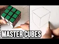 How to MASTER Drawing 3D Cubes Boxes Figure Drawing Prep - Part 1