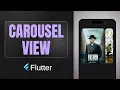 CarouselView widget Flutter