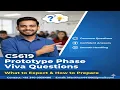 CS619 Prototype Phase Viva Questions What to Expect How to Prepare