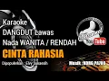 Download Lagu CINTA RAHASIA Karaoke - Elvy Sukaesih  Nada Rendah WANITA