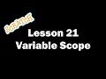 Scratch Programming - Variable Scope