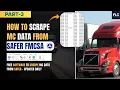 How to Scrape Data from Safer FMCSA for free