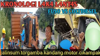 Download CHRONOLOGY OF L4K4 L4NTAS FUSO VS COLTDIESEL T4BRAK L4RI !!! JALINSUM TORGAMBA MP3