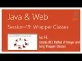 Wrapper Classes in Java rotateLeft Method of Integer and Long Wrapper Classes in Java