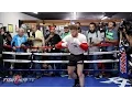 Download Lagu Watch Canelo Alvarez's hand speed \u0026 footwork! FULL SHADOW BOXING ROUTINE!