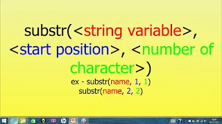 SP15 Substring - taking part of the string field in SAS