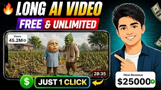 🔥 How to Create Viral AI Vegetable Long Videos for FREE | Full Step-by-Step Tutorial