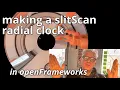 making a slitScan clock with openFrameworks
