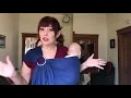 How to nurse in the Willow Sling by Studio Tekhni