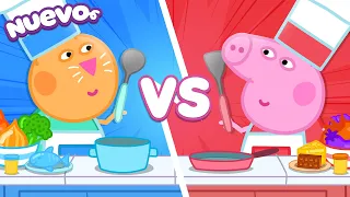 Los Cuentos de Peppa la Cerdita 🔥 Pequeño Restaurante 🧑‍🍳 NUEVOS Episodios de Peppa Pig