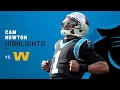 Cam Newton s Best Plays in First Start Back in Carolina NFL 2021 Highlights