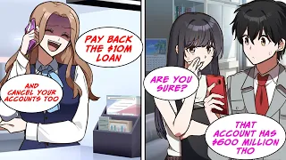 Manga Dub My Ex at a bank closed My account but My Secretary revealed My fortune RomCom