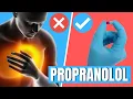 How To Use Propranolol - Use Dose Side Effects