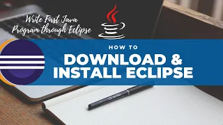 1 5 How To Download And Install Eclipse Write First Java Program through Eclipse