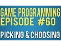 Game Programming 60 - Picking Towers