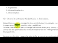 Desired Capabilities in Selenium Webdriver