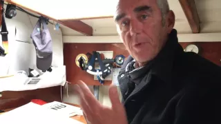 Loïck Peyron aboard Pen Duick II