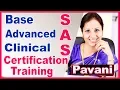 SAS Tutorials For Beginners Complete SAS Base Advanced Clinical SAS CDISC SDTM ADaM Training