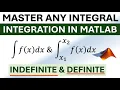 You Are One Function Away From Solving Any Integration in MATLAB MATLAB Tutorial