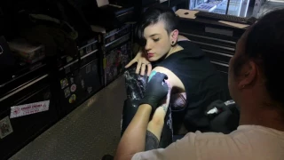 Fish Hook Tattoo