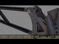 Universal 38 Inch Rear Ladder Bar Suspension Kit