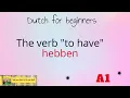 Download Lagu 💥 The verb 'To have ' 'HEBBEN'