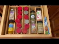 ROYAL CRAFT WOOD Luxury Bamboo Utensil Rack and Silverware Organizer Kitchen Drawer Organizer
