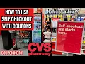 HOW TO USE CVS SELF CHECKOUT WITH COUPONS Major Changes at CVS Couponing 101 for Beginners