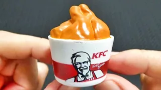 Keychain 46 - Kentucky Fried Chicken Mascot　ケンタッキー ぷにぷにマスコット