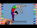 Exercise Coloring Pages Step by step drawing Exercise Coloring Pages - Cartoon World
