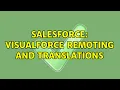 Salesforce Visualforce Remoting and translations