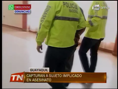 Capturan a sujeto implicado en asesinato