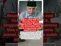 Lagu Respons Amien Rais soal Kasus Roy Suryo Cs, Singgung Jokowi ⁉️#shorts #viralvideo
