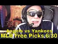 MLB Picks and Predictions Angels vs Yankees Betting Cokin s Corner June 30