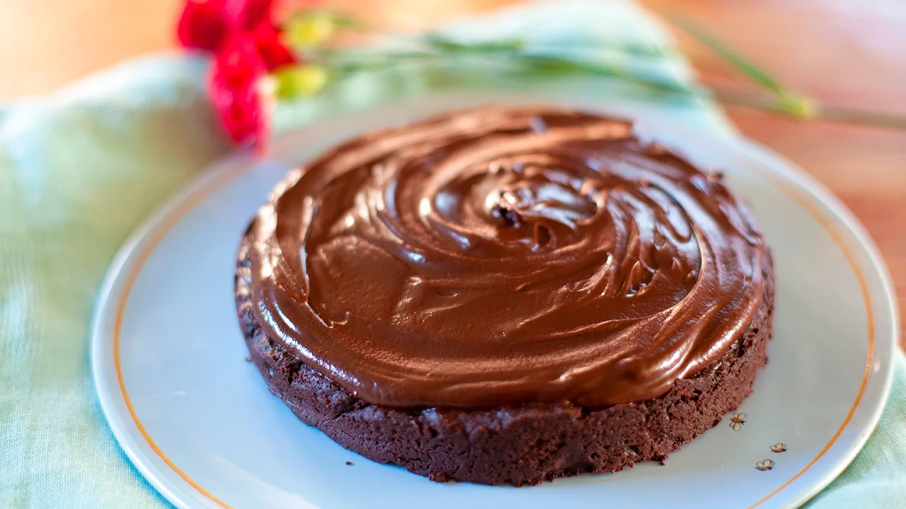 BOLO DE CHOCOLATE SEM FARINHA