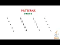 star pattern in java star pattern program in java Part 9 malayalam Code eureka
