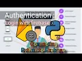 2 - Authentication how to login to firebase from Python