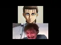 Eren losing his smile Pedro Pascal Meme