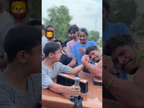 Aura boy angry 😤 #fypシ゚viral #viralshorts #armwrestling #viralvideos #challenge