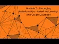 TigerGraph Fundamentals - Module 2 Managing Relationships